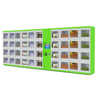 Akıllı Bakkal Otomat Dolabı Mini Mart Mağaza Kapı Boyutu Şeffaf Pencere Seçeneği